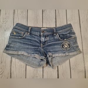 Abercrombie Jean shorts Girls size 16
